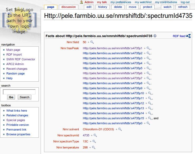 Populating SMW from RDF/XML (Using NS prefixes)