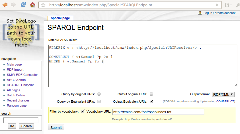 SPARQL Screen 0.3.0